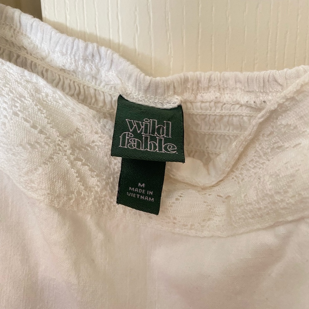 White Wild Fable dress